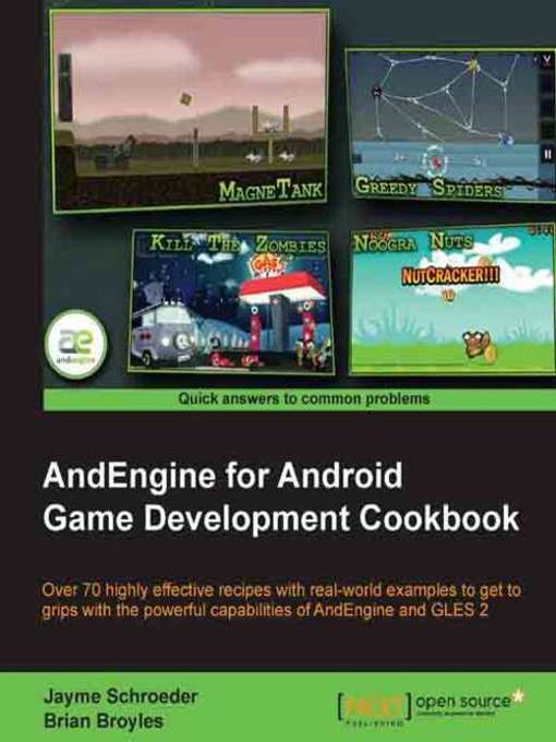 Title details for AndEngine for Android Game Development Cookbook by Jayme Schroeder - Available